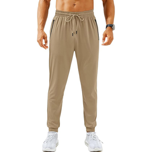 Men Lightweight <b>Slim</b> Fit Casual Sports Pants Breathable Waterproof Workout Gym <b>Joggers</b> High Elastic Waist - Product Image 3
