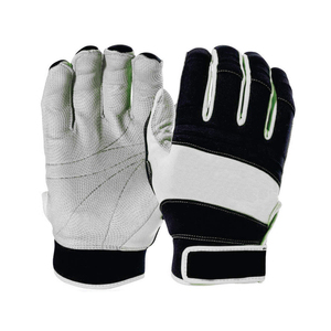 Leather <b>Baseball</b> Batting <b>Gloves</b> Low Price Hand Protection <b>Baseball</b> Softball Batting Gears - Product Image 1