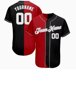 Vente en gros OEM, uniformes de baseball personnalisés de haute qualité, t-shirts de baseball unis, maillots de baseball, t-shirts boutonnés et ensembles de pantalons - Product Image 1