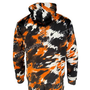 Vêtements de rue de haute qualité pour hommes, en microfleece 100% tie-dye, 340 GSM, surdimensionnés, logo personnalisé, séchage rapide, respirants - Product Image 4