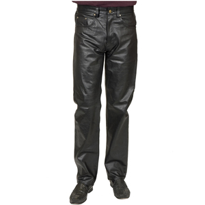 Pantalon en cuir et toile pour homme, design personnalisé de haute qualité, prix raisonnables, léger, tendance, différentes tailles, pantalon en cuir - Product Image 6