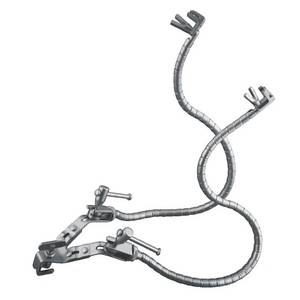 Système de bras rétracteur cérébral Yasargil Leyla, instruments chirurgicaux de neurochirurgie en acier inoxydable - Product Image 3