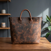Meilleurs prix – Pochette femme en cuir véritable noir personnalisée, grande capacité, qualité durable, fermeture éclair double