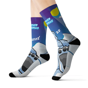 Calcetines Deportivos Personalizados 2026, Sublimados, Mezcla de Spandex, Poliéster y Algodón, Antideslizantes y Cómodos - Product Image 3