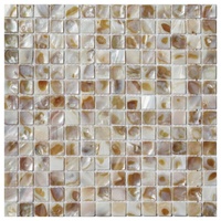 Carreaux de nacre colorés autocollants, mosaïque de coquillages sans joint pour crédence de cuisine, décoration intérieure