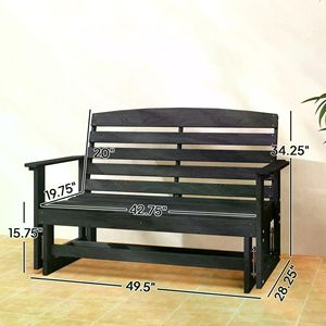 Sedia da Giardino Moderna in Legno per Cortile - Nessuna Spedizione nei Fine Settimana - Product Image 5