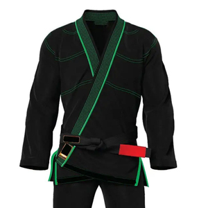 Kimono de Jiu-jitsu BJJ Negro de Alta Calidad al por Mayor, 100% Algodón, Ligero, de Secado Rápido, Personalizable, Unisex - Product Image 5