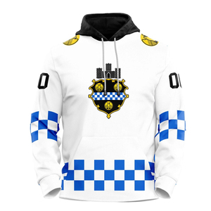 Nuestras sudaderas premium de hockey sobre hielo presentan un diseño clásico con cuello con cordones, logotipo y diseño personalizados, tallas grandes, OEM. - Product Image 1