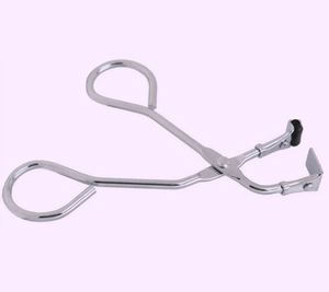 Recourbe-cils avec coussinets de rechange, sans pincement, en acier inoxydable, pour tous types de cils, argent, noir mat et or rose - Product Image 6
