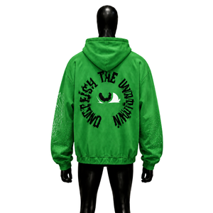 NOUVEAU SWEATSHIRT ZIPPÉ VERT POUR HOMME DE QUALITÉ SUPÉRIEURE, EN POLAR, D'ORIENTATION REGULIÈRE, AVEC IMPRESSION AVANT ET POCHES, VÊTEMENT CASUEL D'AUTOMNE - Product Image 2