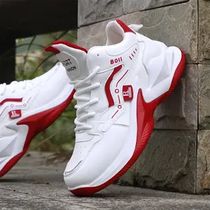 Chaussures de sport pour hommes, nouvelles chaussures en cuir décontractées et polyvalentes, antidérapantes et résistantes à l'usure - Product Image 5