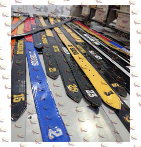 Premium Quality 2026 New Style Casual Baseball <b>Belt</b> <b>Elastic</b> Leather <b>Belt</b> For Sports Outdoor - Product Image 4