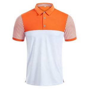 เสื้อโปโลกอล์ฟสำหรับผู้ชาย แห้งเร็ว ระบายอากาศได้ดี ชุดกีฬา ผ้าฝ้ายระบายอากาศ ชุดทำงาน เสื้อโปโลแบบยูนิฟอร์ม - Product Image 5