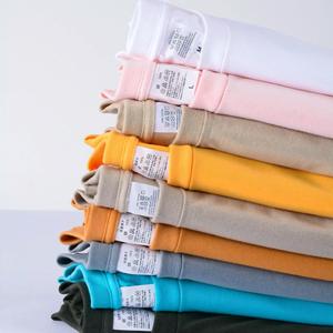 T-shirt homme vintage à manches courtes, col rond, coupe classique, 100% coton 180g, séchage rapide, avec logo imprimé numérique délavé à l'acide, personnalisable - Product Image 3