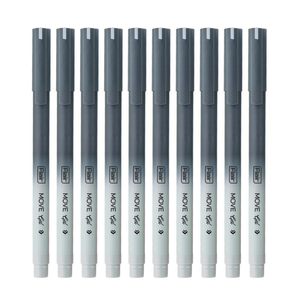 Stylos gel élégants de qualité supérieure FLAIR Move, esthétique minimaliste, finition mate, couleurs pastel, encre bleue, noire, rouge, pointe de 0,6 mm - Product Image 4