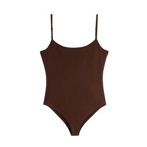 ชุดบอดี้สูทผู้หญิงเอวสูงแบบเซ็กซี่สั่งทำขายส่ง ระบายอากาศได้ดี ไร้รอยต่อ สีพื้น ชุดบอดี้สูทแบบชิ้นเดียว - Product Image 1