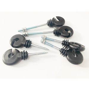 OEM insulators From Chinese Supplier Heavy Duty Farm Electric Fence Plastic Ring Insulator electric fence wire insulation screw - Product Image 1
