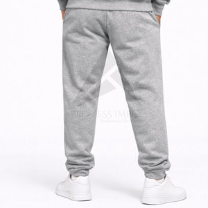 Mens Puff Print Tracksuit Cotton Fleece Hoodie And <b>Jogger</b> Set Custom Logo <b>Oversized</b> Fit Streetwear OEM ODM Process Impex - Product Image 6