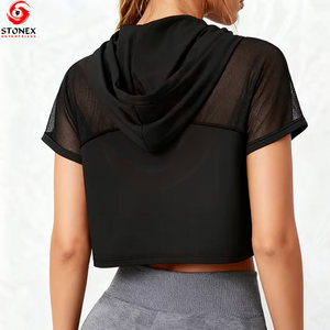 Sweat-shirt à capuche décontracté pour femme, coupe ample, respirant, séchage rapide, 100% polyester, couleurs et designs personnalisés - Product Image 2