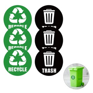 Etiquetas Personalizadas para Marca, Embalaje, Contenedores, Equipos Industriales, Adhesivos Ecológicos Resistentes a los Rayos UV para Botes de Basura - Product Image 6