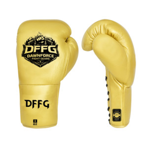 ถุงมือชกมวยหนังแท้ Dawnforce Fight Gears รุ่น Professional Horse Hair พร้อมเชือกผูก ระบายความชื้นได้ดี - Product Image 4