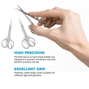 Tijeras para Cutículas Multifuncionales de Acero Inoxidable de Alta Calidad, Tijeras para Cortar Uñas y Cutículas - Product Image 2