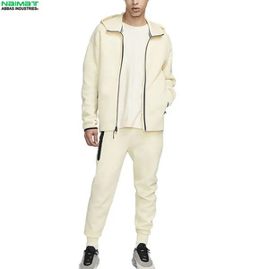 Vintage Wash Acid Wash Streetwear <b>Tracksuit</b> Men Retro Casual Cotton Jogging Suit Sweatpants And Sweatshirt Bundle - Product Image 1