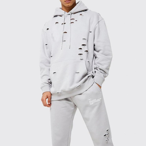 Sweat à capuche décontracté pour homme, hiver, uni, avec poches, 100% coton molletonné, séchage rapide, respirant, coupe classique, OEM personnalisé - Product Image 1