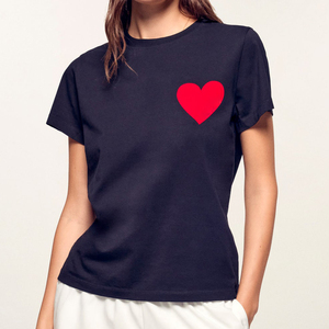Camiseta de Mujer con Diseño Personalizado y Serigrafía, 100% Algodón Suave, Transpirable, Manga Corta, Informal, con Estampado Gráfico, Superventas - Product Image 2