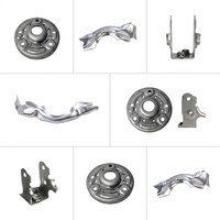 Pièces d'emboutissage personnalisées pour boîtiers de moteurs de véhicules électriques, pressage 400T, conformes IATF16949, en tôle d'aluminium, fabricant OEM de précision