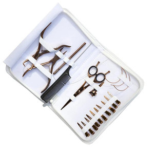 Kit Profesional de Herramientas para Extensiones de Cabello Multifuncional de Alta Calidad con Pinzas de Acero Inoxidable, Duradero y Personalizable - Product Image 4