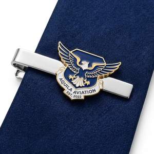 Attaches-cravates personnalisés avec logo pour les uniformes du personnel des hôtels et des compagnies aériennes - Product Image 6