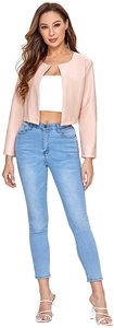 High Quality Women Leather Jacket <b>Top</b> Price Women Leather Jacket for Online Sale Made in Pakistan - Product Image 4