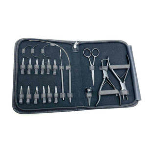 Kit de Herramientas para Extensiones de Cabello, Alicates Metálicos, Tijeras, Pinzas para Instalación y Remoción, Calidad Profesional Premium - Product Image 3