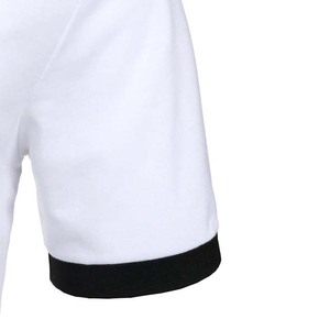 Nueva Llegada, Camiseta de Hombre de Moda, Estilo Urbano, Tejido de Punto Sólido, Manga Corta, Poliéster Transpirable, Logotipo Personalizado - Product Image 5