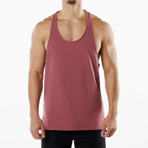 Customized New Custom Made Men's Sports Tank Top Breathable 100% Polyester Gym <b>Stringer</b> <b>Vest</b> Adult Sports Training Casual Style - Product Image 4