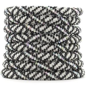 Nepalese Nand-Woven Japanese <b>Pearl</b> Trendy Essential Oil Diffuser Hippie Hand Beaded Bangles Bohemian Colorful <b>Bracelet</b> <b>for</b> <b>women</b> - Product Image 4