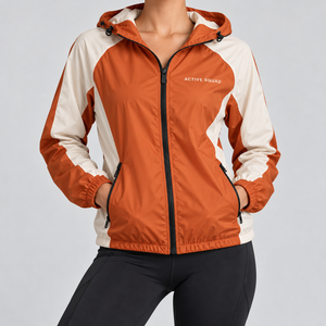 Top Trending Fabric Quilted and Breathable Best Style OEM Wholesale <b>Women</b> <b>Windbreaker</b> Jacket Comfortable - Product Image 3