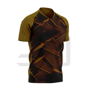 เสื้อฟุตบอลพิมพ์ลายตามสั่งสำหรับผู้ใหญ่ ผ้าฝ้าย 100% ทนทาน ระบายอากาศได้ดี ป้องกันแบคทีเรีย เหมาะสำหรับสโมสรและโรงเรียน - Product Image 3
