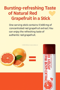 คอลลาเจนเกรปฟรุตแท่งเจลลี่สติ๊ก15ชิ้นคอลลาเจนเปปไทด์โมเลกุลต่ำ - Product Image 3