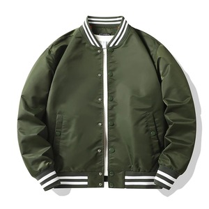 Blouson universitaire matelassé unisexe en toile à capuche, couleur unie, coupe-vent, imperméable, style décontracté pour couple - Product Image 6