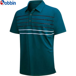 Colección de Verano, Nueva Camiseta Polo Moderna para Hombre, con Rayas y Logotipo Bordado Personalizado, Camisetas Polo Casuales para Hombre, Ropa Deportiva - Product Image 5