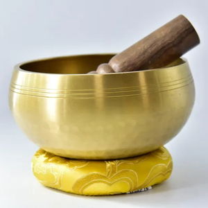 Bronze Singing Bowl Tibetan Meditation Metal Sound Healing Bowl for Yoga Relaxation <b>Practice</b> - Product Image 1