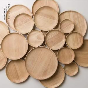 Bandeja de Servir Multiusos de Madera de Acacia, Bandeja de Madera Maciza de Primera Calidad para Servir Té, Café, Desayuno y Aperitivos - Product Image 2