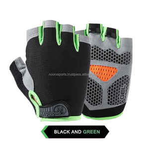 Best Quality Comfortable Half-Finger Cycling Gloves with Hand Protection <b>Gel</b> Custom Logo Design Latest <b>Style</b> for Outdoor Use - Product Image 1