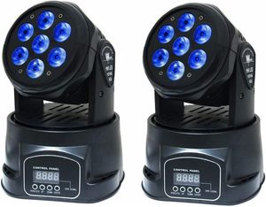 ไฟหัวขยับขนาดเล็ก XPC DMX-512 7 LED 4 in 1 RGBW LED PAR Light Strobe ระดับมืออาชีพ สำหรับครอบกล้องเว็บแคม - Product Image 1