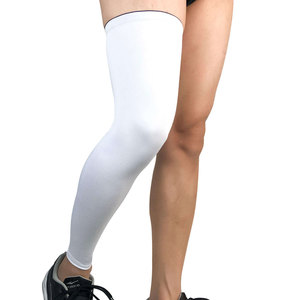 Custom Logo High Elastic <b>Basketball</b> <b>Knee</b> Brace Sleeves Outdoor Sport Anti-Slip Leg <b>Pad</b> Sleeves Stretchable Fitness Safety - Product Image 2