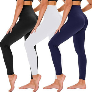 Women’s High Waisted Tummy Control Leggings Soft Stretch Yoga Pants Workout Gym Running Fitness Full Coverage High-Rise - Product Image 4