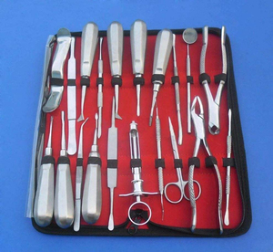 Kit de 61 pièces d'instruments chirurgicaux dentaires pour extraction / Ensemble de forceps d'extraction dentaire - Product Image 4
