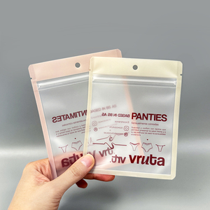 Sacchetto per Imballaggio Biancheria Intima, Calze e Abbigliamento con Chiusura <span class=keywords><strong>a</strong></span> Zip, Finestra Satinata e Cerniera, in Mylar - Product Image 4